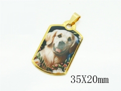 HY Wholesale Pendant Jewelry 316L Stainless Steel Jewelry Pendant-HY12P2154SJL