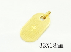 HY Wholesale Pendant Jewelry 316L Stainless Steel Jewelry Pendant-HY59P1279LL