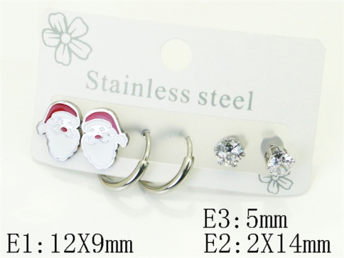 HY Wholesale Earrings Jewelry 316L Stainless Steel Earrings Jewelry-HY54E0220DLL