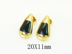 HY Wholesale Earrings Jewelry 316L Stainless Steel Earrings Jewelry-HY60E2081TJO