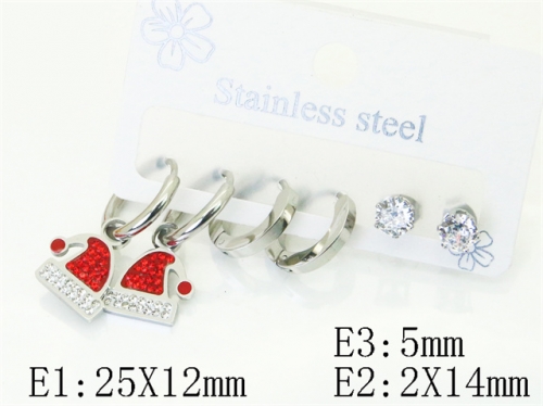 HY Wholesale Earrings Jewelry 316L Stainless Steel Earrings Jewelry-HY54E0228NT