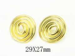 HY Wholesale Earrings Jewelry 316L Stainless Steel Earrings Jewelry-HY12E0455KV