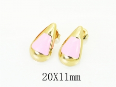 HY Wholesale Earrings Jewelry 316L Stainless Steel Earrings Jewelry-HY60E2082SJO