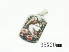 HY Wholesale Pendant Jewelry 316L Stainless Steel Jewelry Pendant-HY12P2155JW