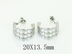 HY Wholesale Earrings Jewelry 316L Stainless Steel Earrings Jewelry-HY80E1756LR