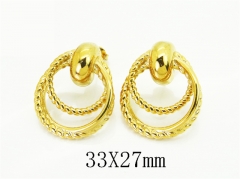 HY Wholesale Earrings Jewelry 316L Stainless Steel Earrings Jewelry-HY48E0123VML