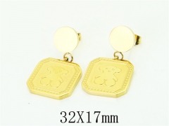 HY Wholesale Earrings Jewelry 316L Stainless Steel Earrings Jewelry-HY80E1804ML