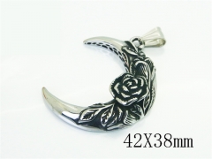 HY Wholesale Pendant Jewelry 316L Stainless Steel Jewelry Pendant-HY48P0513N