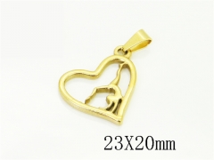 HY Wholesale Pendant Jewelry 316L Stainless Steel Jewelry Pendant-HY12P2128J