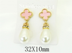 HY Wholesale Earrings Jewelry 316L Stainless Steel Earrings Jewelry-HY60E2095DJO