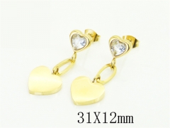 HY Wholesale Earrings Jewelry 316L Stainless Steel Earrings Jewelry-HY80E1808DML