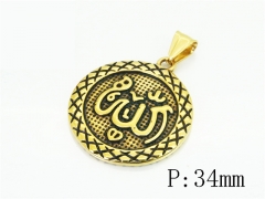 HY Wholesale Pendant Jewelry 316L Stainless Steel Jewelry Pendant-HY48P0496PR