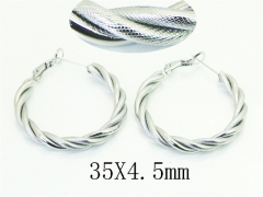 HY Wholesale Earrings Jewelry 316L Stainless Steel Earrings Jewelry-HY30E2303OR