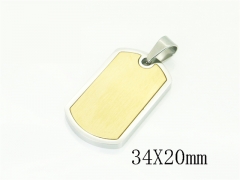 HY Wholesale Pendant Jewelry 316L Stainless Steel Jewelry Pendant-HY59P1272ND