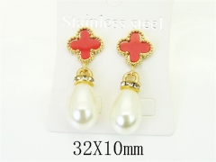 HY Wholesale Earrings Jewelry 316L Stainless Steel Earrings Jewelry-HY60E2096CJO