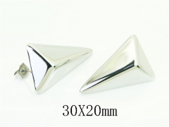 HY Wholesale Earrings Jewelry 316L Stainless Steel Earrings Jewelry-HY30E2468ML