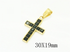 HY Wholesale Pendant Jewelry 316L Stainless Steel Jewelry Pendant-HY59P1315SOL