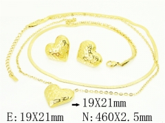 HY Wholesale Jewelry Set 316L Stainless Steel jewelry Set Fashion Jewelry-HY30S0223HPR