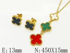 HY Wholesale Jewelry Set 316L Stainless Steel jewelry Set Fashion Jewelry-HY62S0562OS