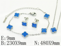 HY Wholesale Jewelry Set 316L Stainless Steel jewelry Set Fashion Jewelry-HY35S0080HIR