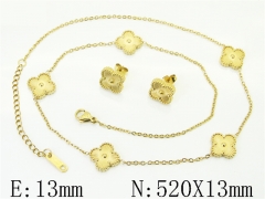 HY Wholesale Jewelry Set 316L Stainless Steel jewelry Set Fashion Jewelry-HY35S0057FOL