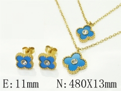 HY Wholesale Jewelry Set 316L Stainless Steel jewelry Set Fashion Jewelry-HY62S0577OT