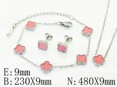 HY Wholesale Jewelry Set 316L Stainless Steel jewelry Set Fashion Jewelry-HY35S0078HIW