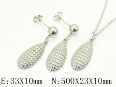 HY Wholesale Jewelry Set 316L Stainless Steel jewelry Set Fashion Jewelry-HY80S0192PL