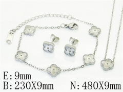 HY Wholesale Jewelry Set 316L Stainless Steel jewelry Set Fashion Jewelry-HY35S0082HIG