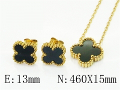 HY Wholesale Jewelry Set 316L Stainless Steel jewelry Set Fashion Jewelry-HY35S0059SKL