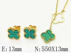 HY Wholesale Jewelry Set 316L Stainless Steel jewelry Set Fashion Jewelry-HY62S0572OS