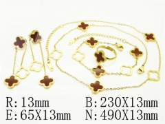 HY Wholesale Jewelry Set 316L Stainless Steel jewelry Set Fashion Jewelry-HY35S0116HOT