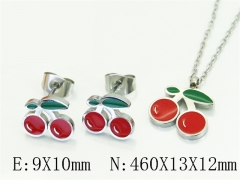 HY Wholesale Jewelry Set 316L Stainless Steel jewelry Set Fashion Jewelry-HY25S0797HDD