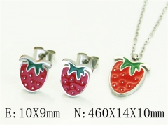 HY Wholesale Jewelry Set 316L Stainless Steel jewelry Set Fashion Jewelry-HY25S0795HAA