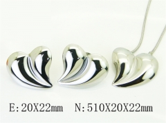 HY Wholesale Jewelry Set 316L Stainless Steel jewelry Set Fashion Jewelry-HY30S0271HIR