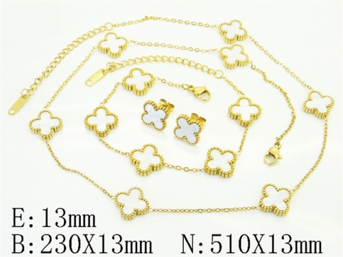 HY Wholesale Jewelry Set 316L Stainless Steel jewelry Set Fashion Jewelry-HY59S2595IIE