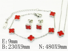 HY Wholesale Jewelry Set 316L Stainless Steel jewelry Set Fashion Jewelry-HY35S0079HIE