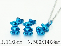 HY Wholesale Jewelry Set 316L Stainless Steel jewelry Set Fashion Jewelry-HY64S1445HLS