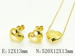 HY Wholesale Jewelry Set 316L Stainless Steel jewelry Set Fashion Jewelry-HY30S0227HKL