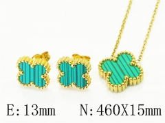 HY Wholesale Jewelry Set 316L Stainless Steel jewelry Set Fashion Jewelry-HY35S0062FKL