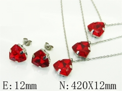 HY Wholesale Jewelry Set 316L Stainless Steel jewelry Set Fashion Jewelry-HY92S0230HIZ