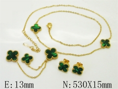 HY Wholesale Jewelry Set 316L Stainless Steel jewelry Set Fashion Jewelry-HY62S0549HXX