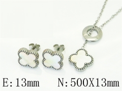 HY Wholesale Jewelry Set 316L Stainless Steel jewelry Set Fashion Jewelry-HY59S2600NL