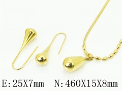 HY Wholesale Jewelry Set 316L Stainless Steel jewelry Set Fashion Jewelry-HY30S0260HLL