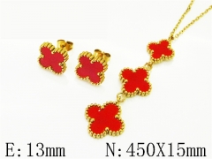 HY Wholesale Jewelry Set 316L Stainless Steel jewelry Set Fashion Jewelry-HY62S0560OR