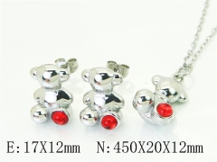 HY Wholesale Jewelry Set 316L Stainless Steel jewelry Set Fashion Jewelry-HY64S1447HLD