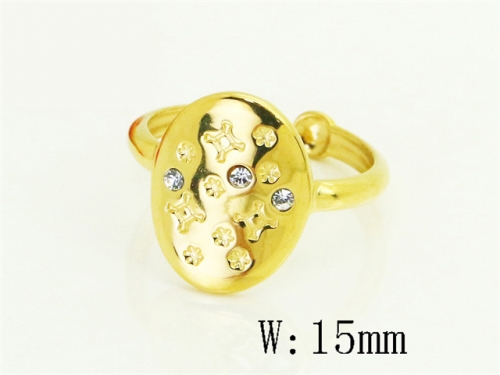 HY Wholesale Rings Jewelry Stainless Steel 316L Rings-HY30R0165SKL