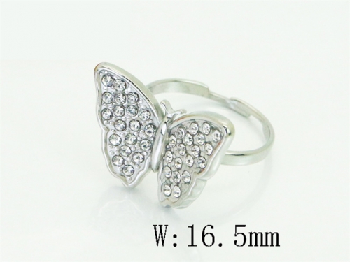 HY Wholesale Rings Jewelry Stainless Steel 316L Rings-HY30R0169NR