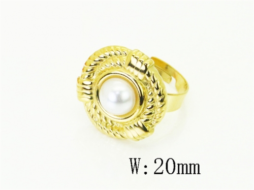 HY Wholesale Rings Jewelry Stainless Steel 316L Rings-HY30R0154MR