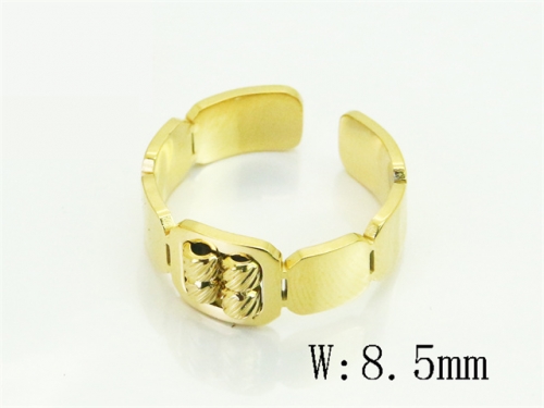 HY Wholesale Rings Jewelry Stainless Steel 316L Rings-HY80R0112MX